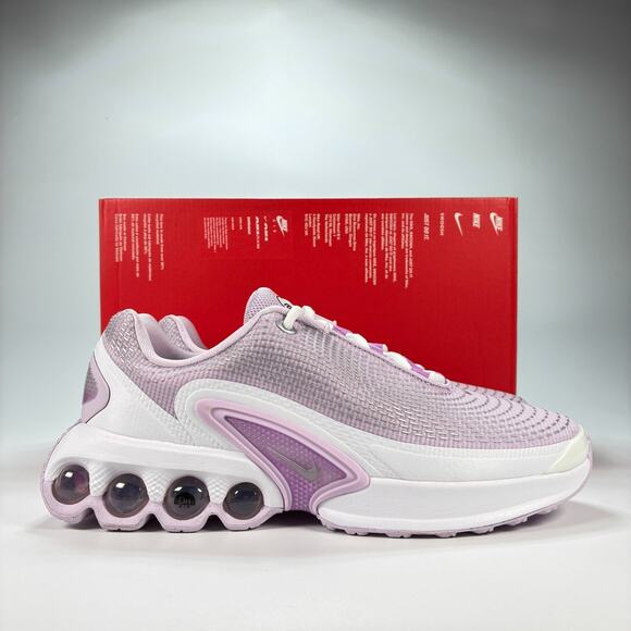 Nike Air Max DN BG Purple Silver Running Shoes Sneakers IH0364-530 Youth Sz 6.5Y - Picture 1 of 9